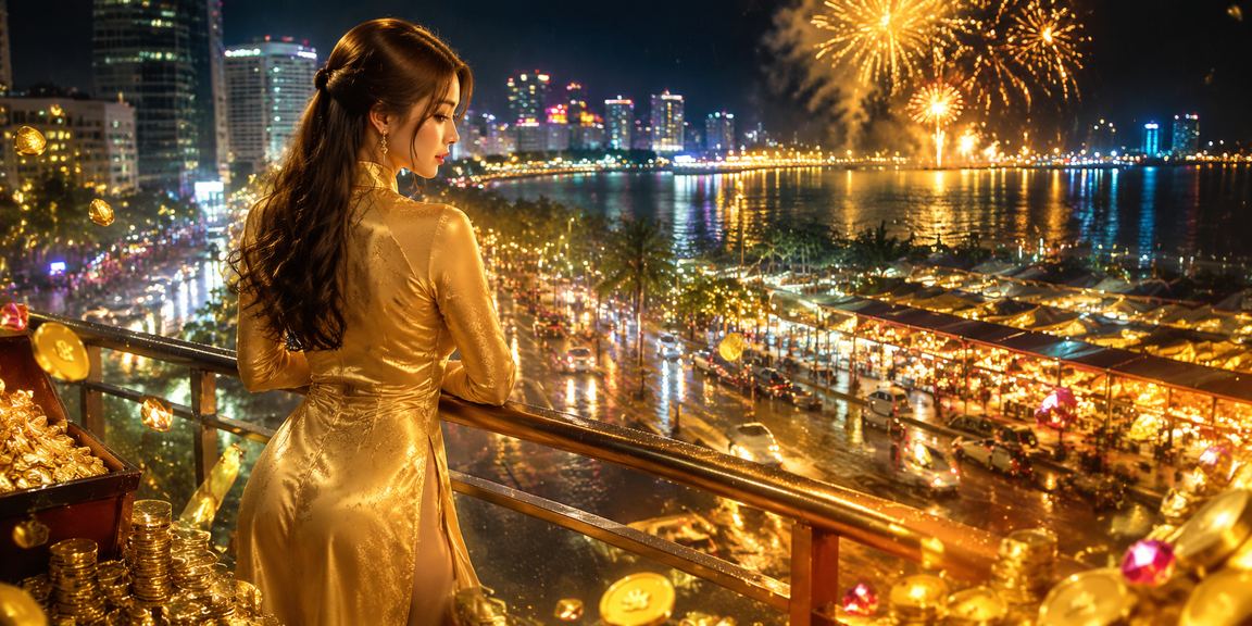 Người chơi tại Nha Trang tham gia cá cược 75000 trong trang phục áo dài